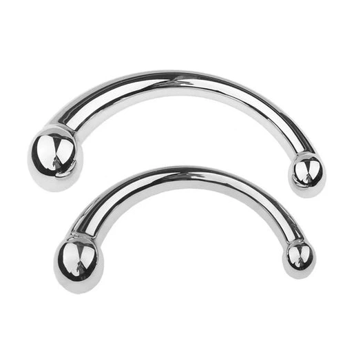 Stainless Anal Ended Hook Steel 5858 Elegant Double 1110
